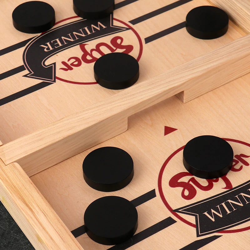 Fast Sling Puck Game - Gift For Family, Friends, Children